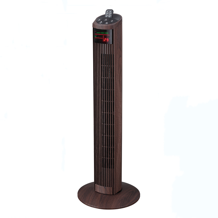 Keyue control remoto inteligente casa piso cabeza oscilante aire frío Super largo tiempo ahorro de energía portátil pantalla LED Torre ventilador