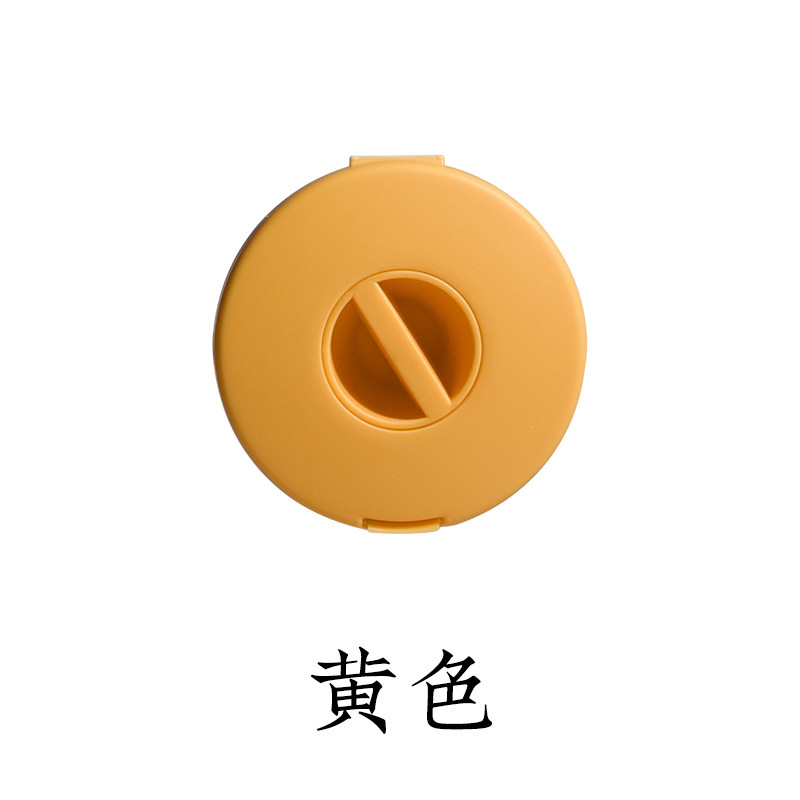 Pequeño portátil redonda giratoria cable de datos organización caja de almacenamiento teléfono móvil cable de carga Winder