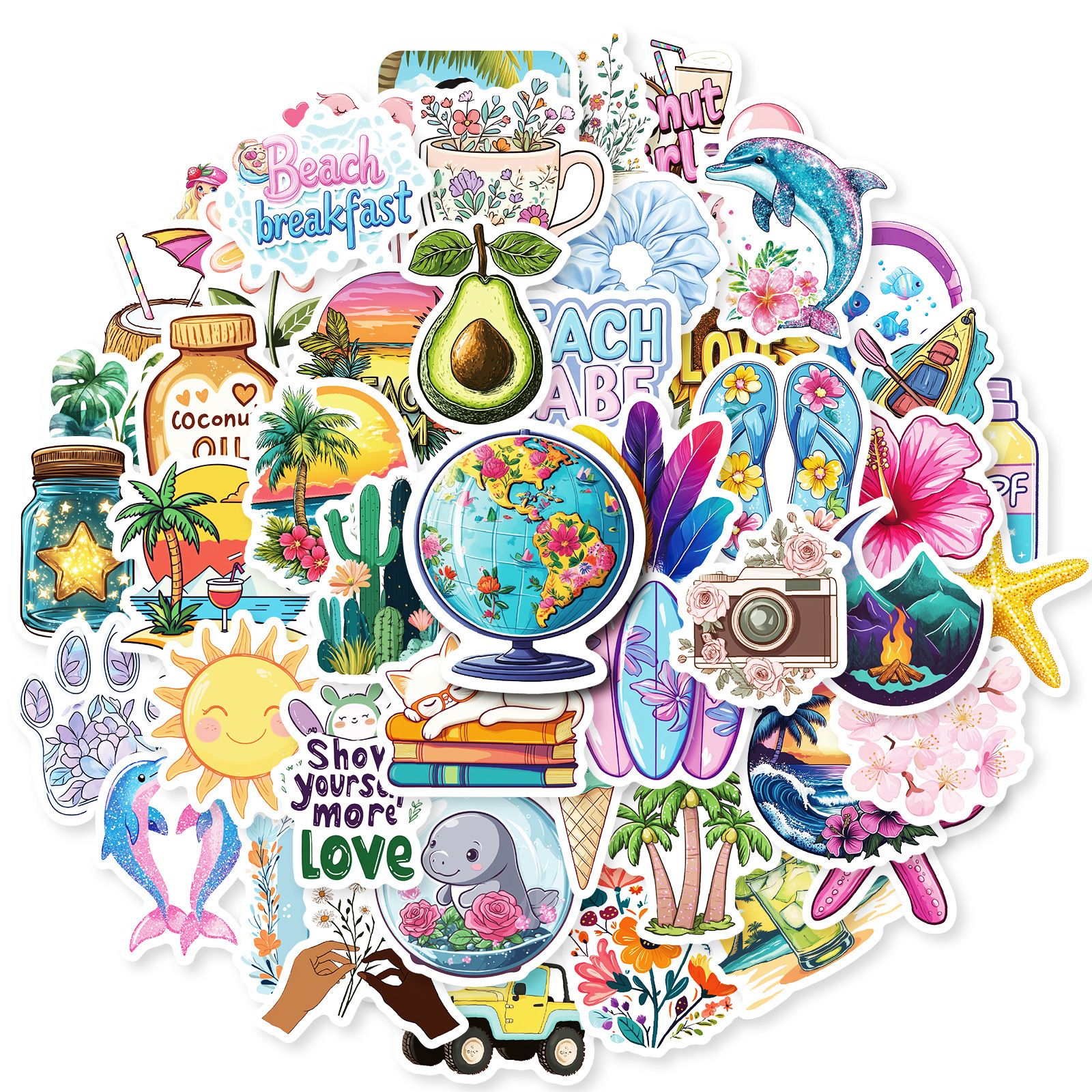 Waterproof children's sticker