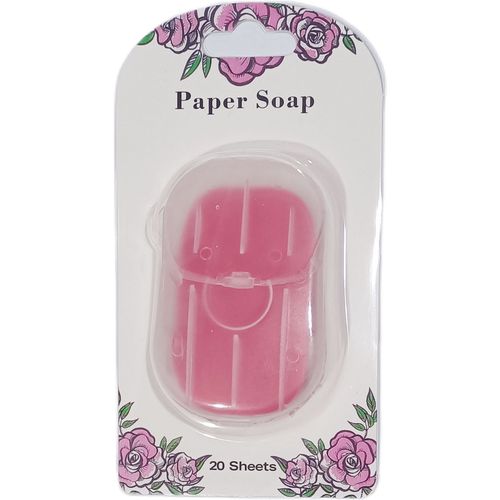 50-sheet soap sheets portable outdoor travel disposable soap pocket mini cleaning soap paper