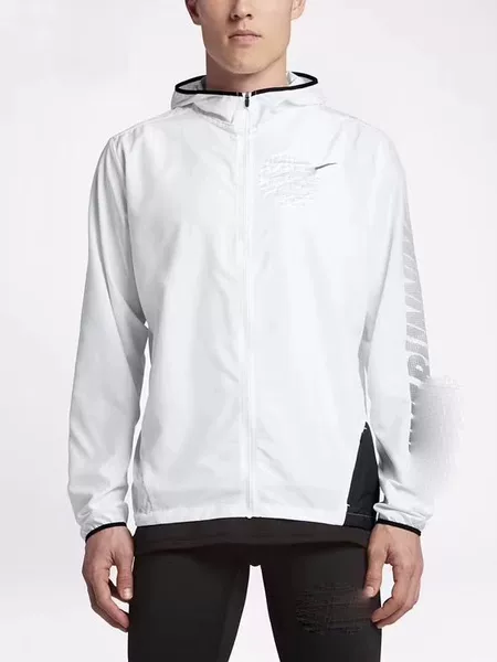 2026 New Casual Sports Streetwear Trendy Unisex Outdoor Sports Running Hooded Long-Sleeve Cardigan Windbreaker