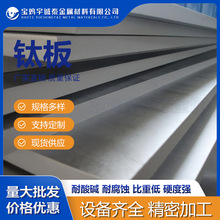 厂家供应TA1TA2纯钛板TC4钛合金板工业钛板规格全可零切