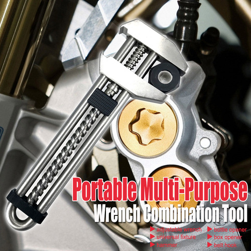 Multifunctional Portable Wrench Adjustable Wrench Hardware Universal Wrench Tool MetMo Grip Universal Wrench