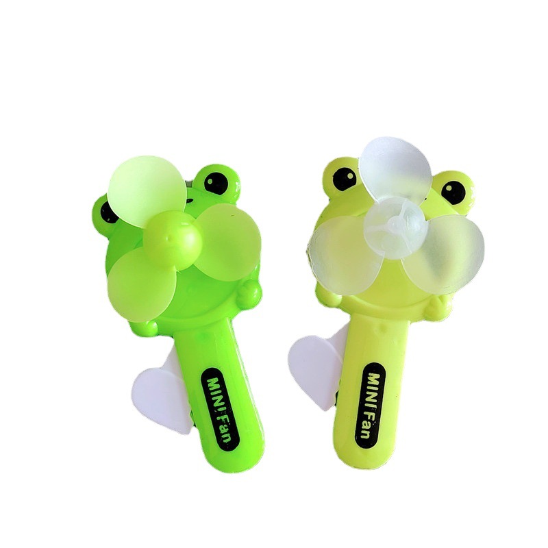 Mini Cartoon Hand Hand Pressure Fan Children's Small Gift Student Toys Summer Hand-held Small Fan Portable
