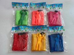 亞馬遜跨境兒童手拋降落傘玩具迷彩降落傘幼兒園教育機構玩具