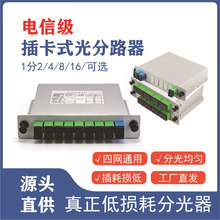 ��Ƭʽ���·��1��2/4/8/16���x PLC ƽ��Ⲩ�� SC/UPC �W�j�O��