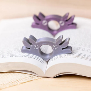 Cross-border New Thumb Book Rack Axolotl Thumb Book Page Holder Octopus Book Rack