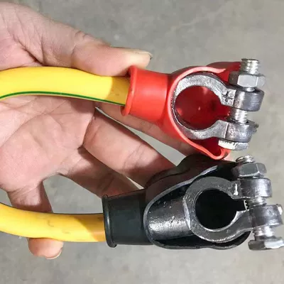 12V Truck 24V Series Modified Battery Connection Cable Battery Cable Lead Pile Head Battery Live Wire (Car on the line of fire) - connecting-cable-ordinary
