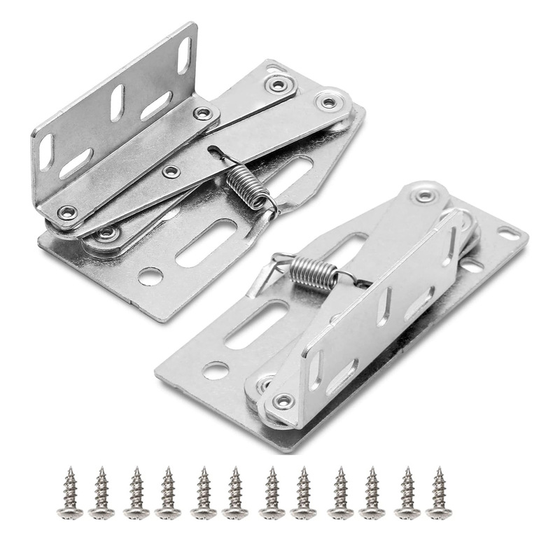 45-Degree Flip-Down Door Scissor Hinge Sink Cabinet Flip-Down Hinge Downward Opening Shoe Cabinet Storage Cabinet Spring Hinge