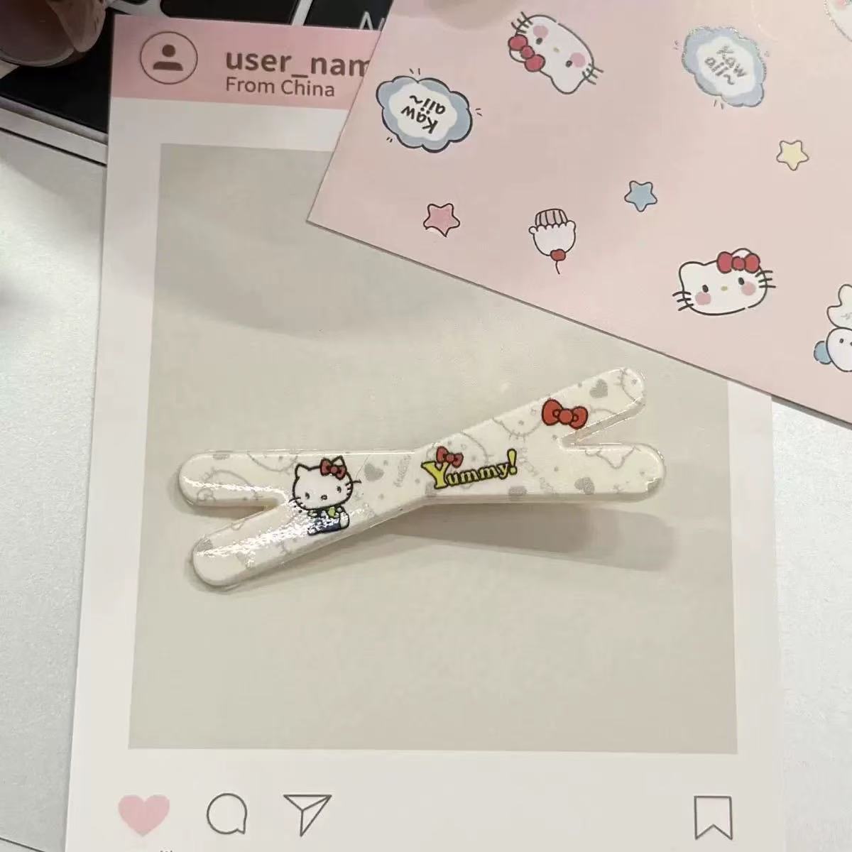 화이트 크로스 클립