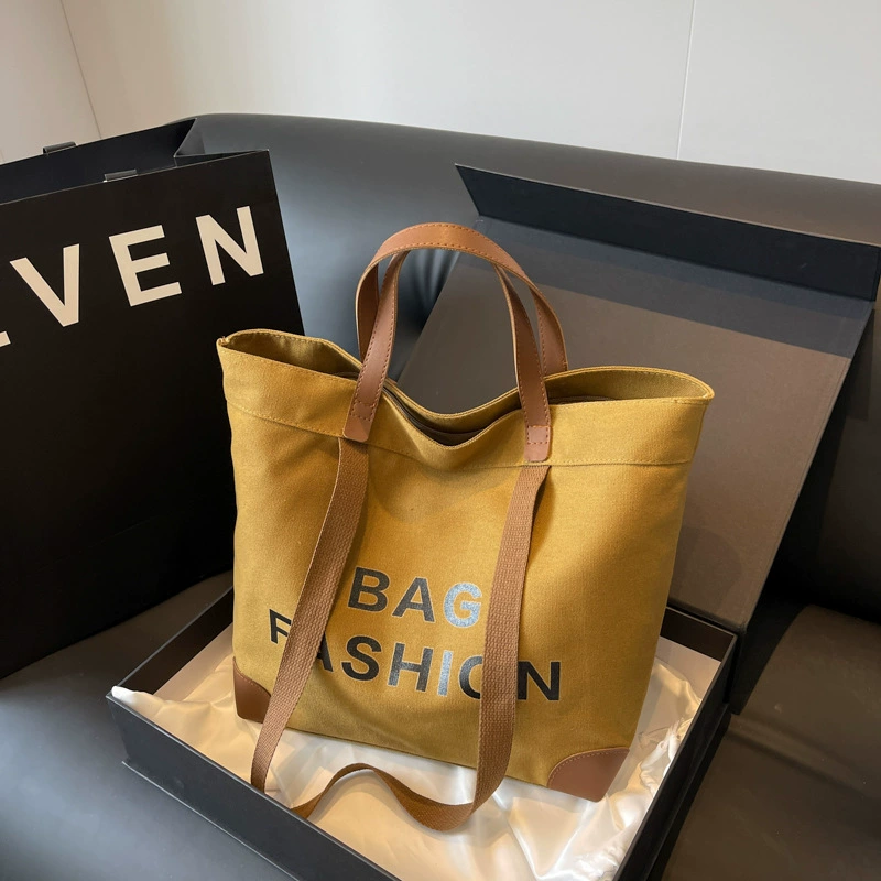 Capacious summer shopping bag, one-shoulder bag, 2023