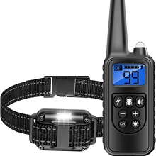 训狗器遥控自动止吠器充电防水电击脖圈止叫宠物用品跨境亚马逊