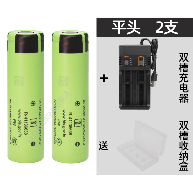 Nueva batería de litio auténtica Panasonic 18650 10A celda de alimentación 3500mAh celda de carga de 3.7V de gran capacidad