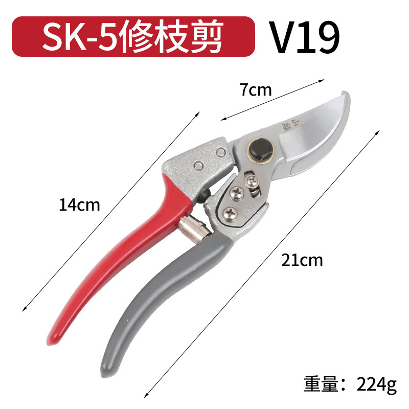 輸入刀頭sk5鋼の枝ハサミは強力に太い枝を切ります。|undefined