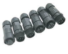 防水連接器 優質電纜線 IP68對接公母接頭 航空插頭2芯3芯4芯5芯