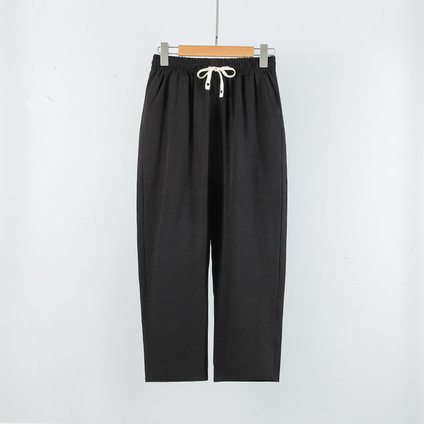 Summer silk trousers