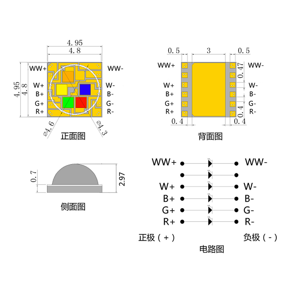 ƴ5050һled Ӱƺů ɫled
