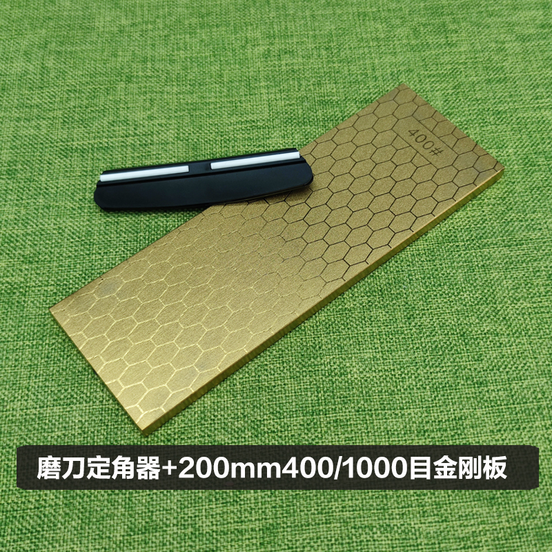alta dureza al aire libre carpintería diamante arena afilador afilador herramienta mágica de doble cara afilador de diamante afilador de piedra afilador