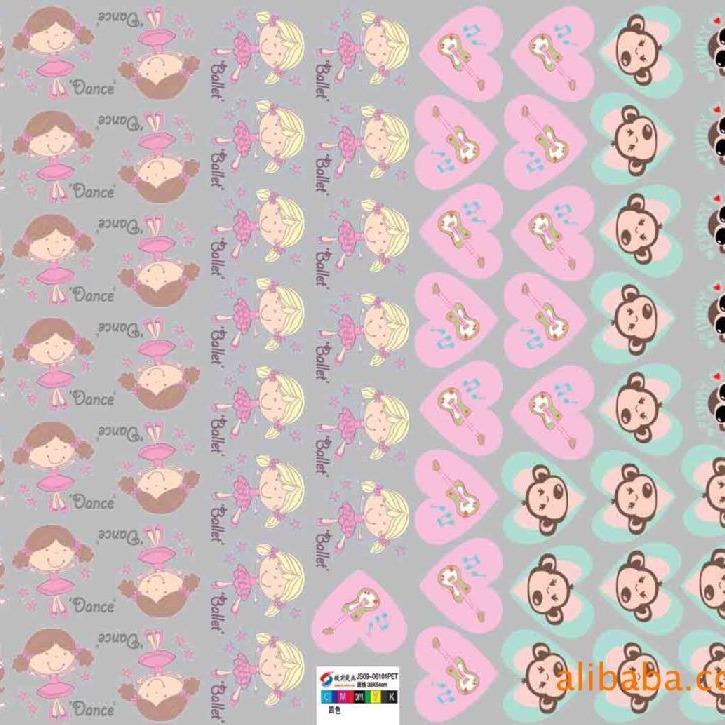 柯式烫画 印图做 环保卡通烫画 童装烫画