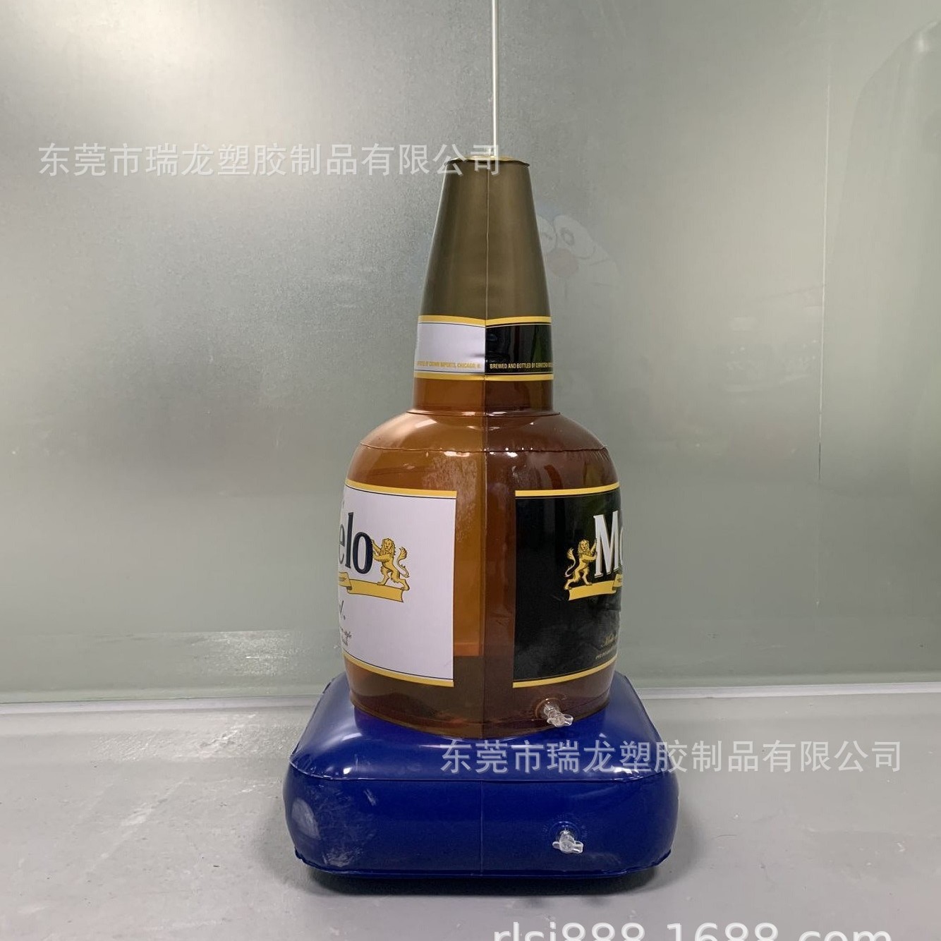 东莞工厂做 PVC广告充气瓶 充气大型罐子 pvc充气瓶子 充气酒瓶