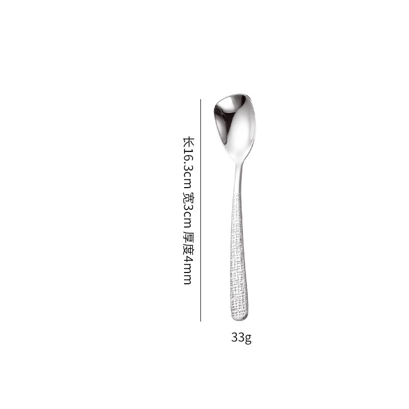 304 스테인레스 스틸-다이아몬드 패턴-아이스크림 국자