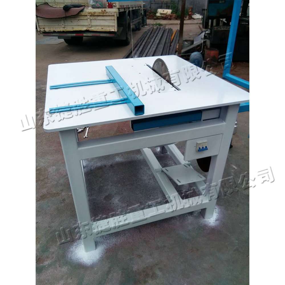 madera contrachapada partículas tablero de corte sierra de mesa de empuje de muebles totalmente automática equipo eléctrico de corte transversal de madera