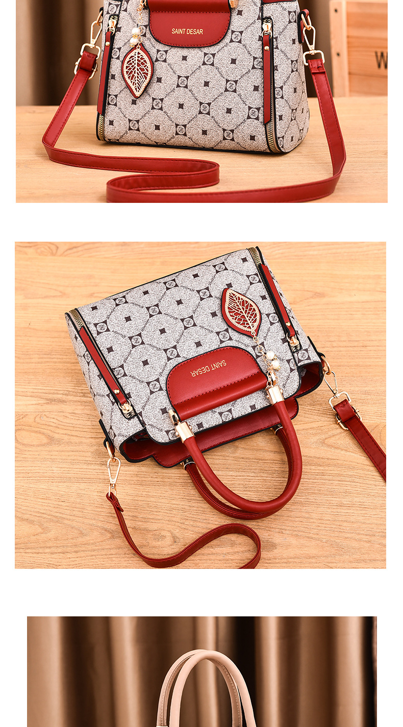 828g Weight Zipper Closure Type Single Shoulder Strap Strap Type Handbag Bags Type Street Occasion Pu Leather Material Women's Backpack Backpack Plaid Pattern All Seasons Season Women's Gender Vintage Style Style Square Shape Medium Size Women's Medium All Seasons Pu Leather Vintage Style Handbag