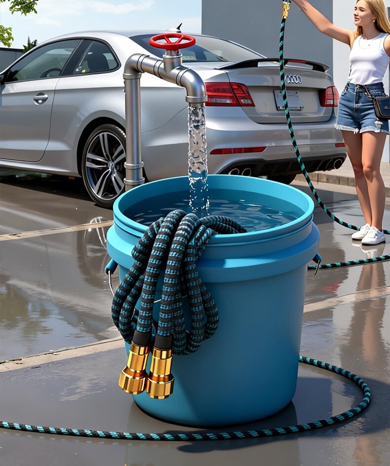 Suitable for high-pressure car washing water guns, home gardening tools, retractable water hoses, tap water pressure boosters, and washable water