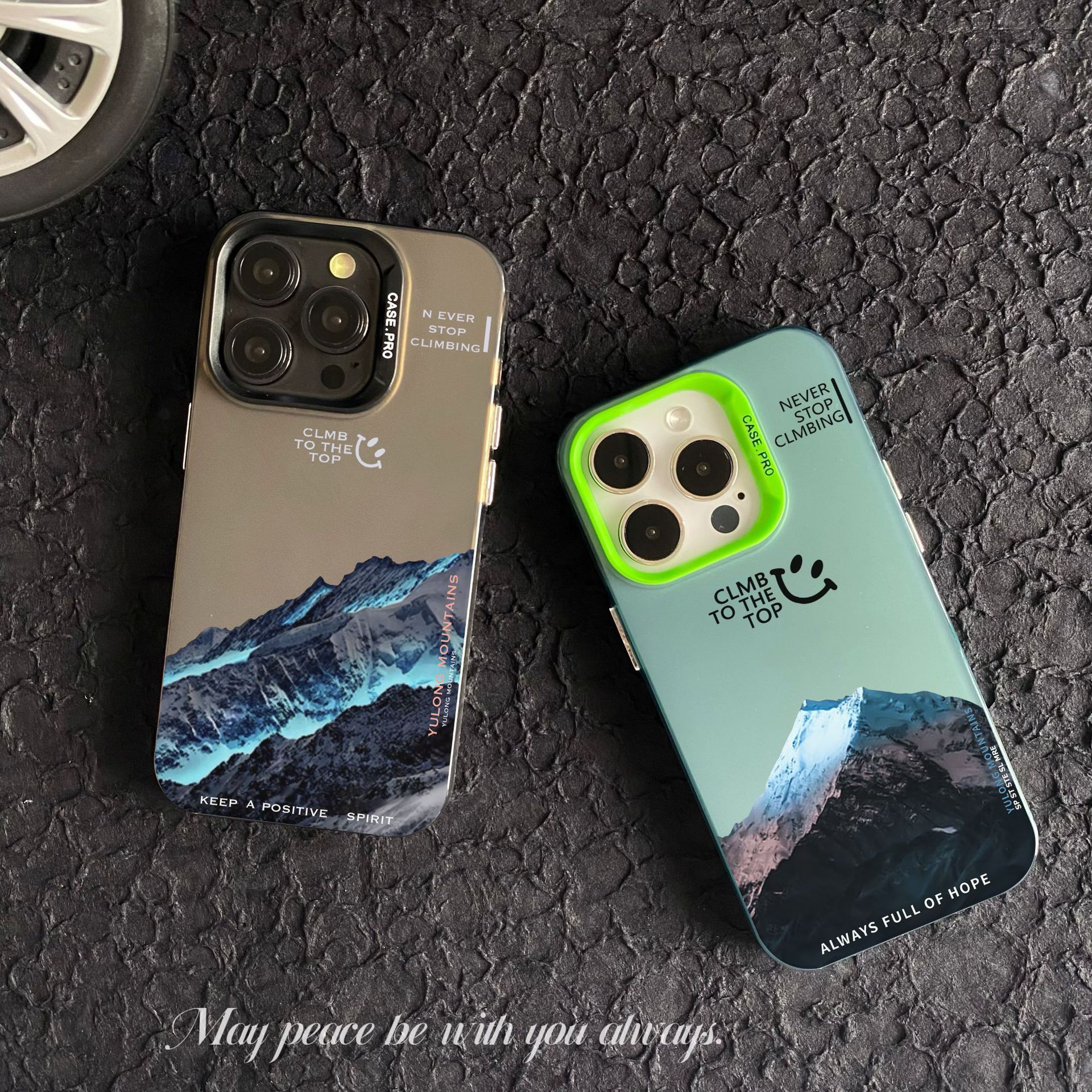 Snow Mountain Scenery Phone Case For Apple Iphone Models_voghion.com