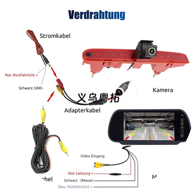 rearview mirror display reversing – Car display
