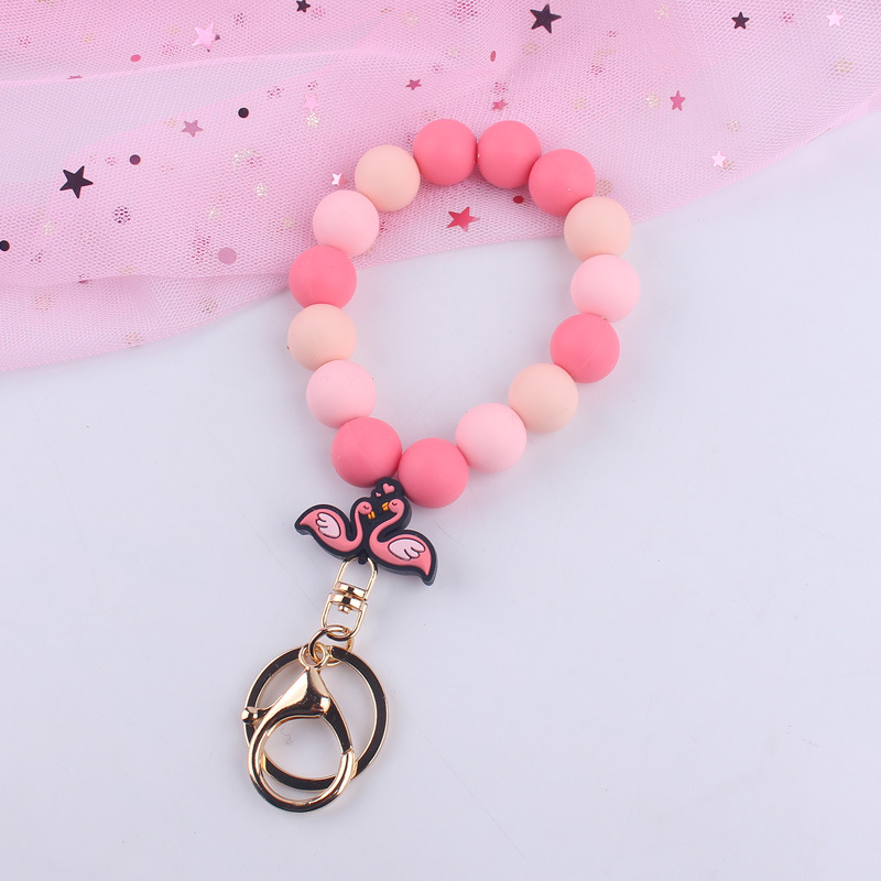 Cute Heart Shape Silica Gel Valentine's Day Women's Keychain display picture 6