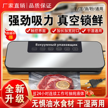 定制俄文欧规真空包装机全自动真空封口机厨房小型大吸力真空机