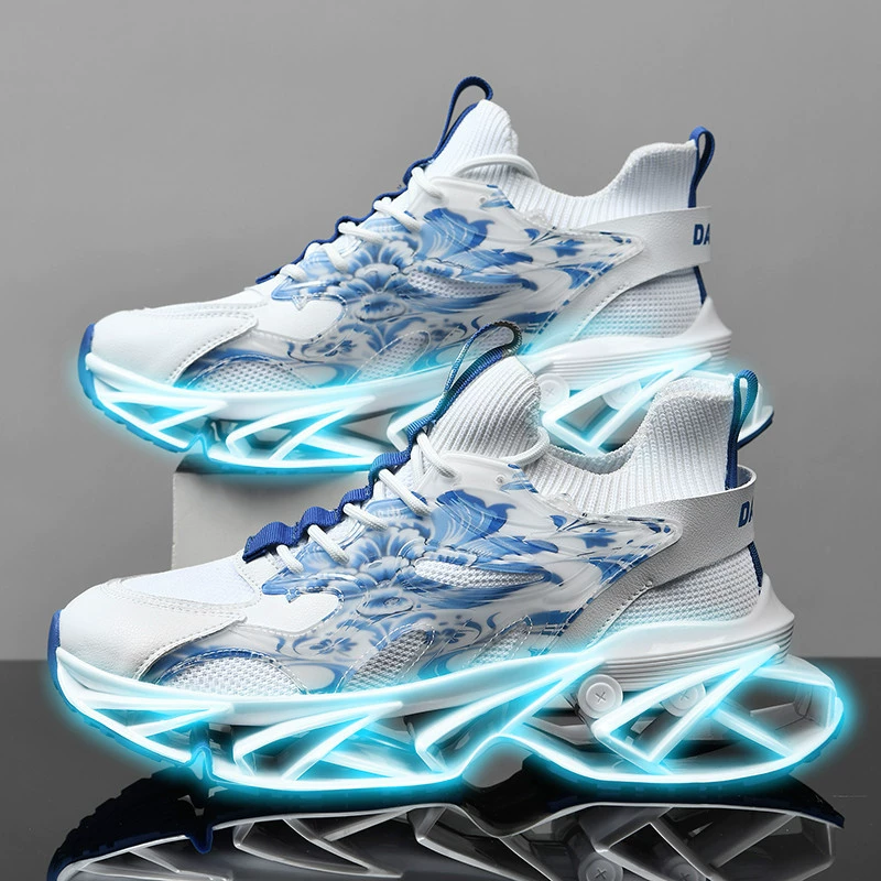 2025 кроссовки ножи обувь мужские мужские туфли летающие большие размеры 46 повседневные дикие моды на улице