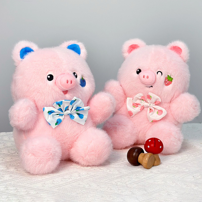 Máscaras creativas cerdo cerdo cerdo de peluche juguetes de peluche cerdo de frutas Teddy bear muñeca disfraz pequeña nueva muñeca al por mayor