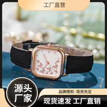 新款2024小巧梦幻公主风蝴蝶表盘活泼欧式高颜值学生女款手表批发