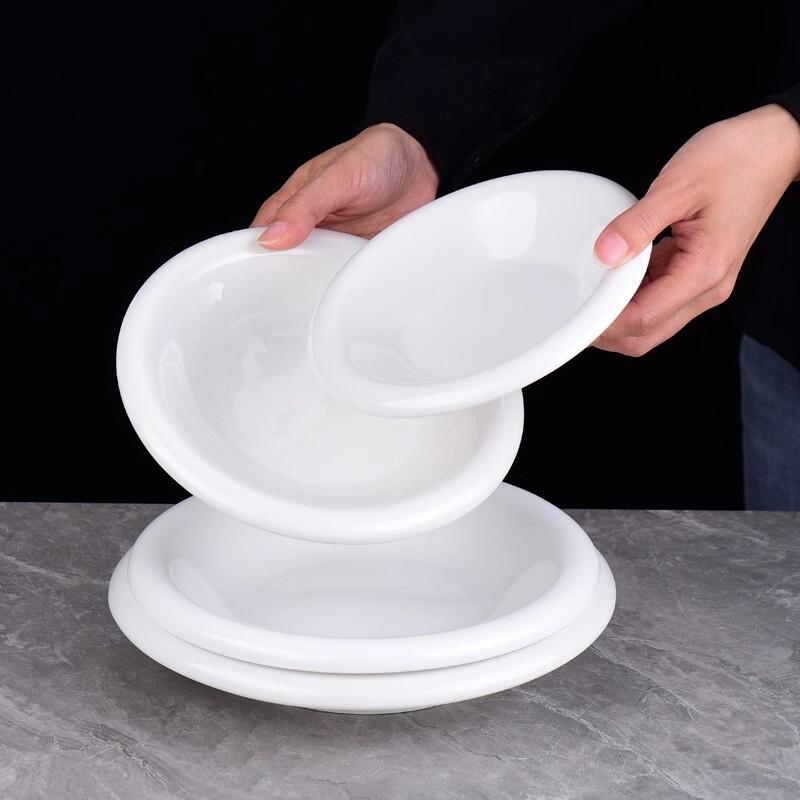 Ceramic Plates Wholesale, Reverse-Rimmed, Reverse-Edge, Zhengde French-Style Deep Plates, Round Plates, Creative Western-Style Plates, Soup Dishes, Fruit Plates Ceramic Plates Wholesale, Reverse-Rimmed, Reverse-Edge, Zhengde French-Style Deep Plates, Round Plates, Creative Western-Style Plates, Soup Dishes, Fruit Plates