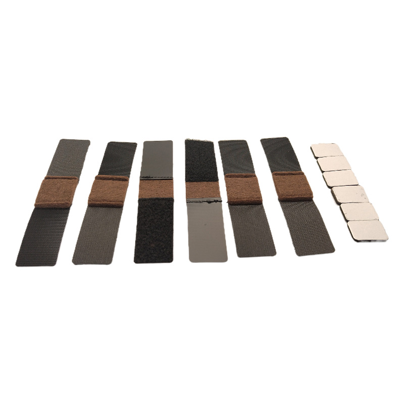 Felt Velcro Silla fija almohadilla del pie arco en forma de mesa y silla de pierna cubierta protectora silla mudo almohadilla del pie resistente al desgaste Velcro