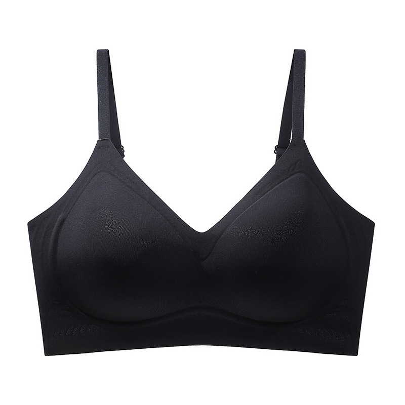Sujetador para niña, fácil de viajar, pecho pequeño, grande, sin costuras, sujetador sin anillo de acero, ropa interior, ropa interior ajustable