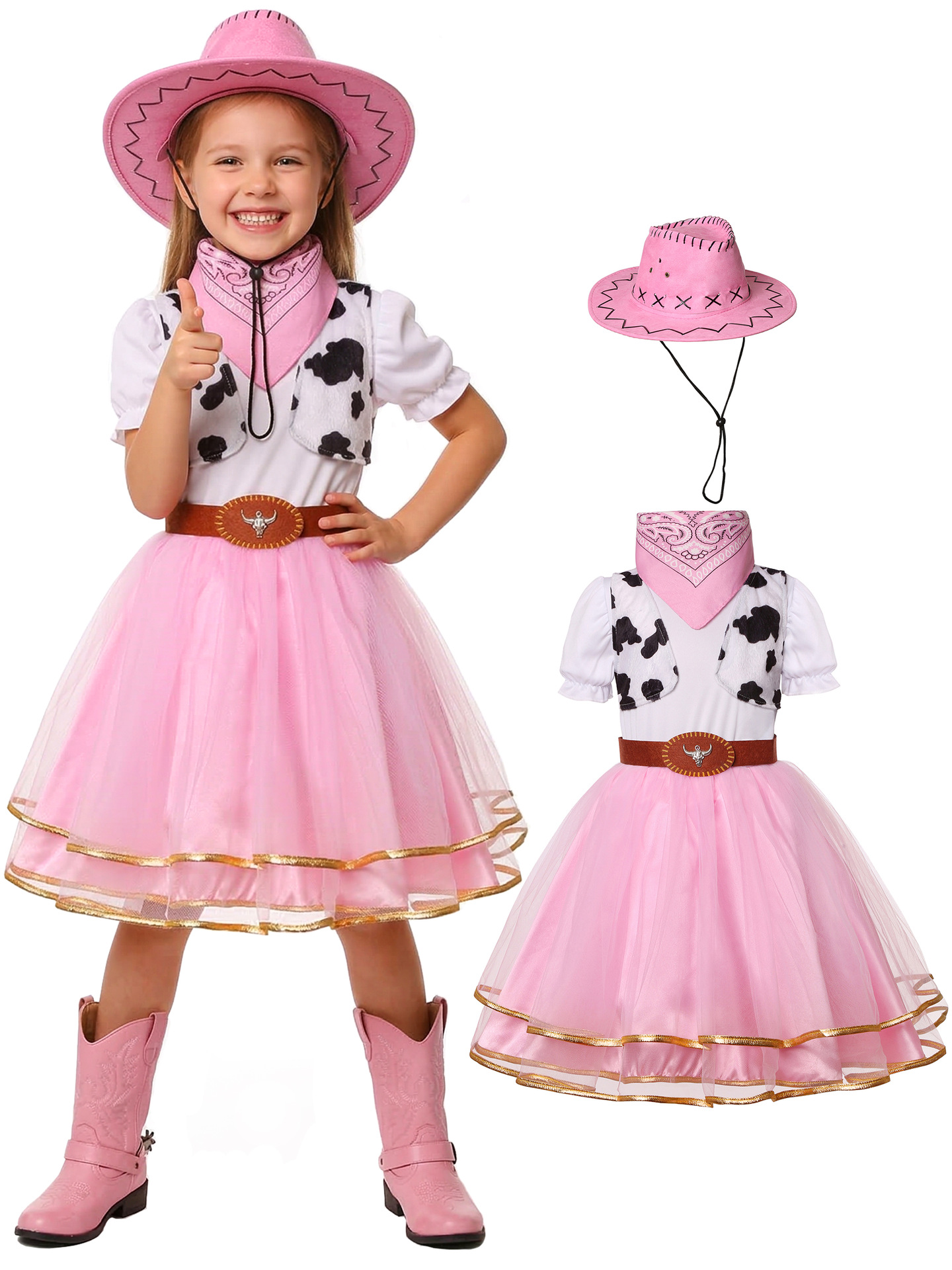Children's denim skirt
