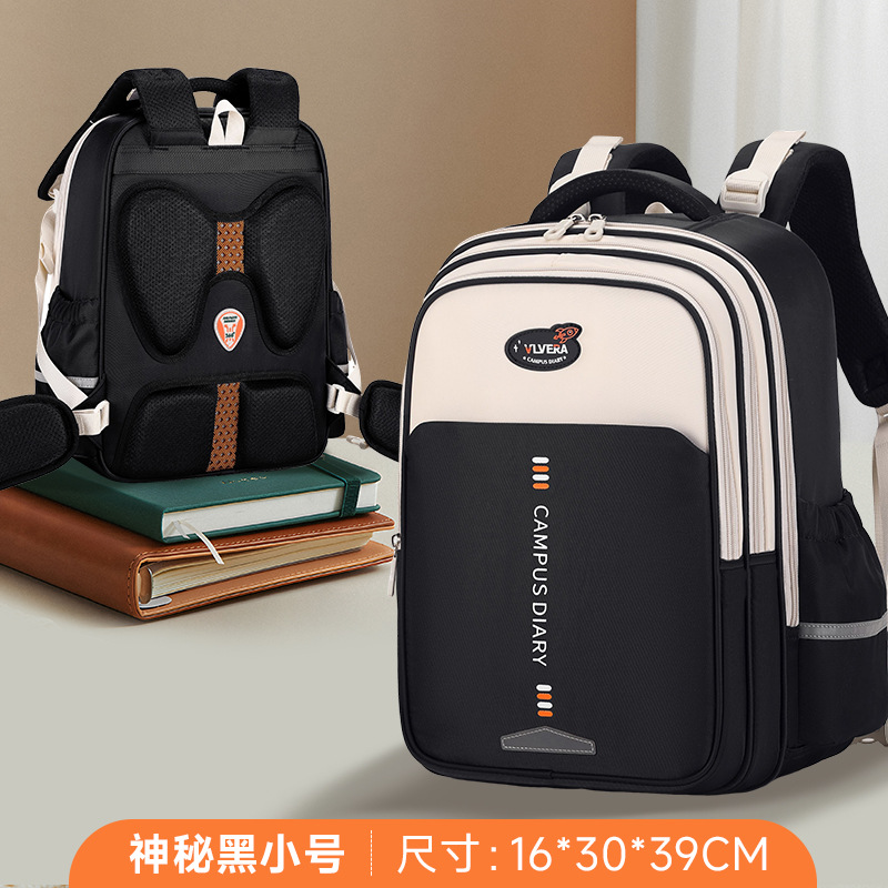 2025 nuevo viento británico de gran capacidad ligera mochila escolar para niños y niñas 1 - 3 - 6 grados mochila