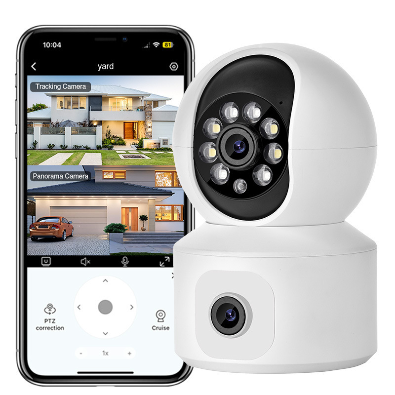 新型K22スマートカメラ1080p超清広角人形追跡ダブル周波数ダブルカメラWIFIセキュリティモニター|undefined