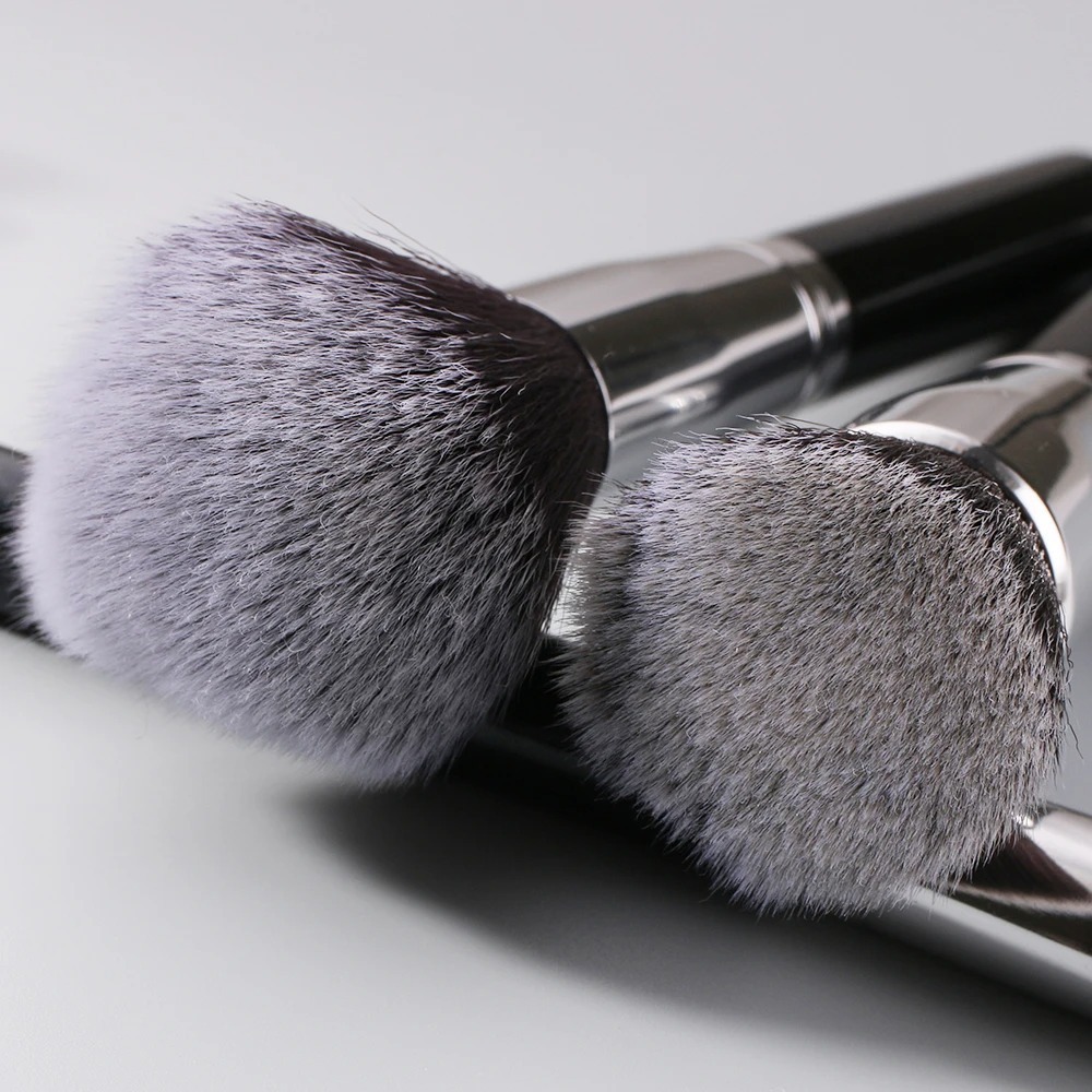 15 conjuntos de cepillo de maquillaje de mango de madera transfronterizo, cepillo de maquillaje, cepillo de blush, cepillo de sombra de ojos, cepillo de maquillaje