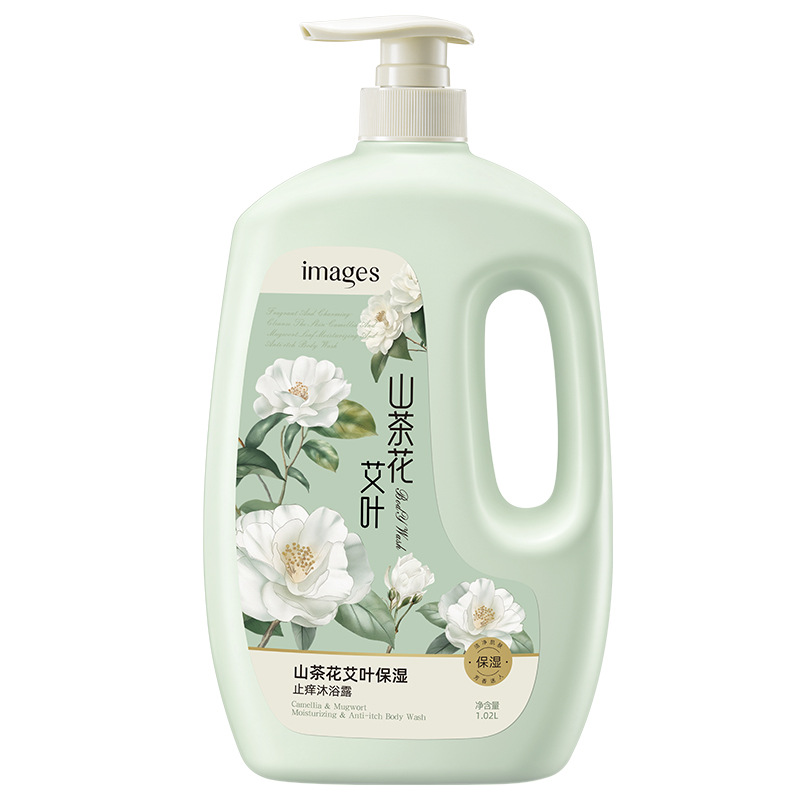 Champú de belleza de imagen, gel de baño de perfume, limpieza duradera, lavado y lavado, gel de baño de gran capacidad para el hogar.