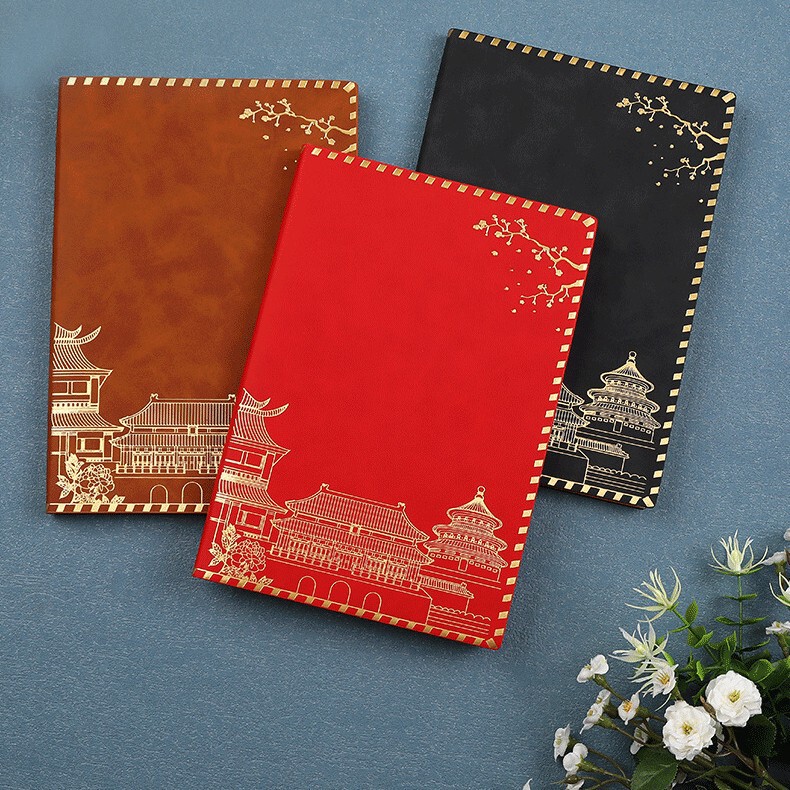 Retro Vintage Chinese Style Notebook, Traditional Chinese Paper Stationery, Journal Set, Chinese Style, Retro Style