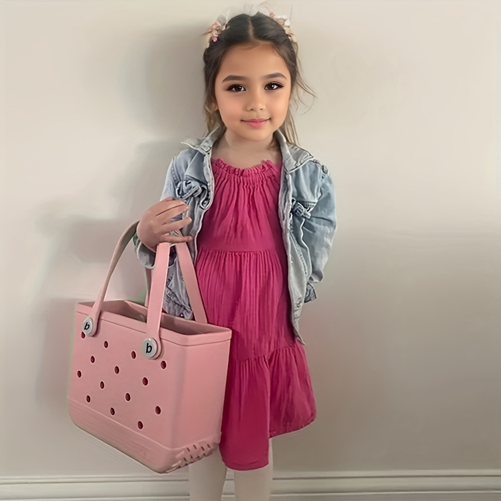 1110g Weight Open Closure Type Double Handle Strap Type Handbag Bags Type Casual, Daily Occasion EVA Material Solid Color Pattern All Seasons Season Kid'S Gender Elegant, Vintage Style Style Square Shape Small Size Kid'S Small EVA Solid Color Elegant Vintage Style Square Open Handbag 4