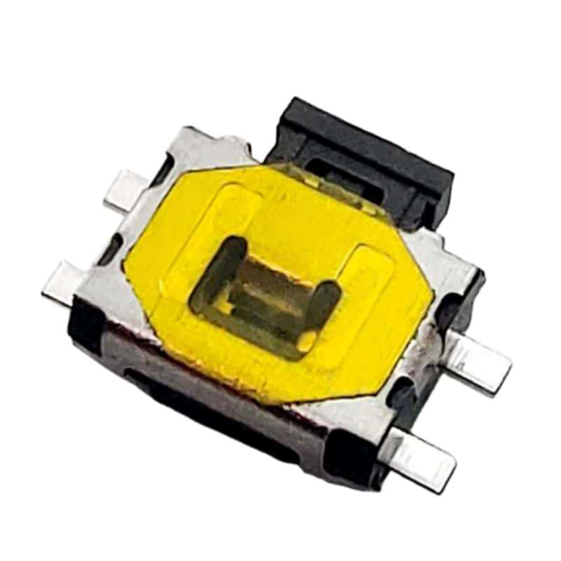 小型检测开关侧插带定位柱小龟行车记录仪DV专用开关贴片轻触开关