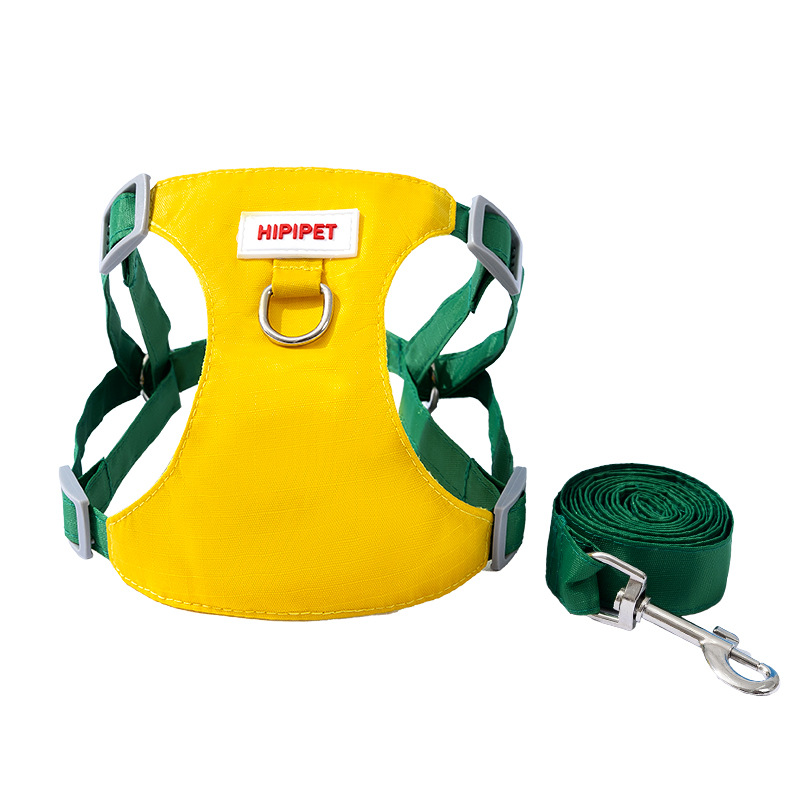 Los perros salen con costuras coloridas, correas para el pecho tipo chaleco, perros pequeños y medianos, correas de tracción para mascotas, cuerdas para pasear perros