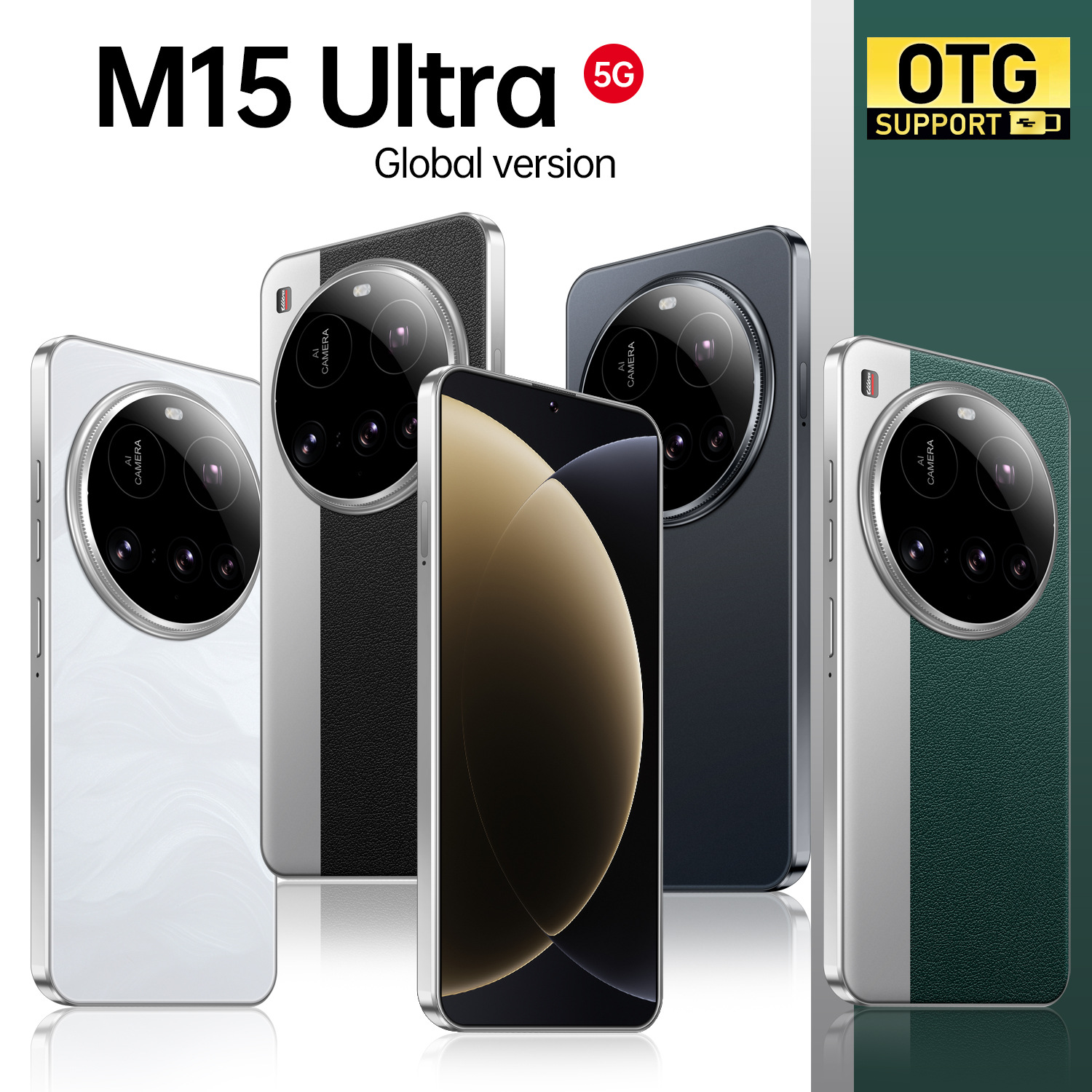 海外热销M15 Ultra智能手机7.0穿孔高清屏16+1T跨境手机电商批发