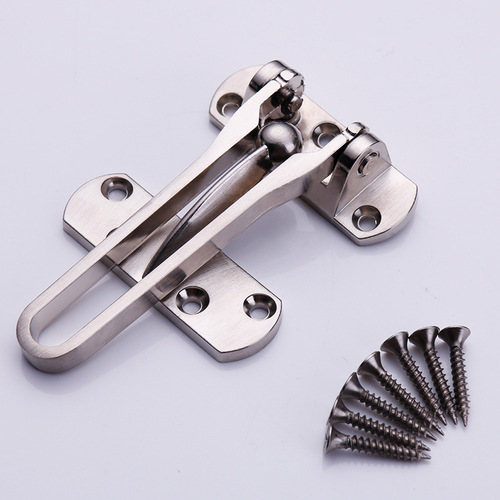 Thickened anti-theft buckle buckle door lock safety chain door buckle door chain anti-lock buckle insurance hotel door bolt