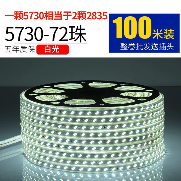 5730-72 Pearl white light 100 meters to send 10 plugs